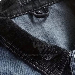 Veste en jean décontractée pour homme, en coton durable, vêtement d'extérieur élégant à manches longues, pour usage quotidien, veste en jean tendance pour homme - Product Image 4