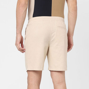 Shorts en toile unis pour hommes, décontractés, été, nouvelle arrivée, en spandex/polyester, séchage rapide et respirant, en vente - Product Image 3