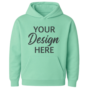 Sweat-shirt à capuche unisexe personnalisé blanc, style mode, avec poche avant et imprimé lettres, décontracté - Product Image 4