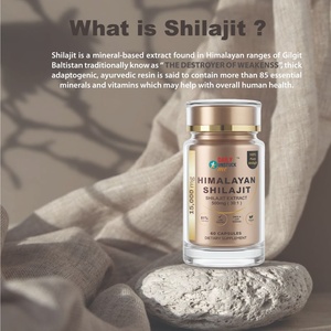 Capsules végétaliennes d'extrait de Shilajit de l'Himalaya, marque privée OEM, 500 mg, 30:1 |   Fabricant de compléments alimentaires à base de plantes en capsules (60 unités) - Product Image 5