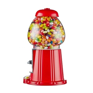 Kwang Hsieh 15" Red Metal English Vintage Coin Operated Food Grade Customizable Aluminum Alloy Glass Globe Lightweight Bulk Whol - Product Image 3