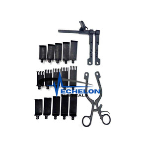 ชุดเครื่องมือผ่าตัดกระดูกคอแคสเปอร์ ซีร์วิคัล รีแทรกเตอร์ สแตนเลสสตีล 17 ชิ้น เคลือบสีดำ โดย ECHELON SURGICALS - Product Image 6