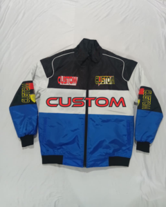 Chaqueta de Equipo de Motociclismo de Carreras, Manga Larga, Cortavientos para Hombre, 100% Algodón, Ropa Deportiva de Verano, Logotipo Frontal con Transferencia Térmica - Product Image 6