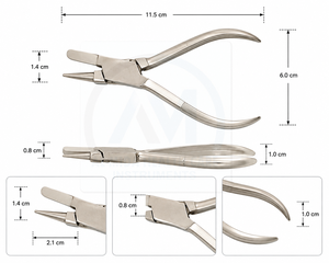 Pinces chirurgicales, instrument de précision pour la chirurgie générale, utilisation manuelle, certifiées CE, outil médical de classe I - Product Image 5