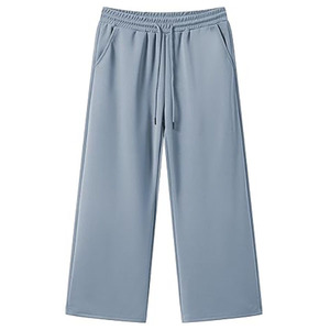 Men Regular Straight Fit Summer Vintage Casual Jogger Sweatpants Adjustable Waist 100% Cotton Eco-Friendly Anti-Wrinkle Quick - Product Image 1