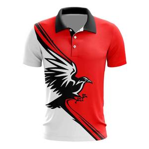 Tissu polaire personnalisé OEM pour chemise homme avec impression numérique, respirant, manches courtes, design décontracté - Product Image 3