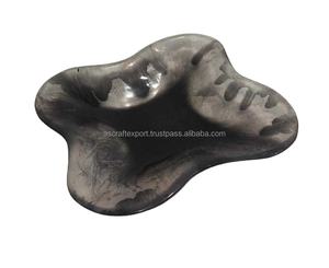 Bol de service en résine de style moderne personnalisable, vaisselle et articles de table uniques sur le thème religieux et de l'amour - Product Image 1