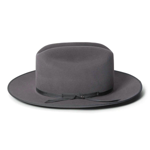 GENERSA SPORTS Unisex Cotton Faux Fur Cowboy Hat Wide Brim Casual Adult Fit 50-52cm Brown <b>White</b> Pattern Sublimation Transfer - Product Image 1