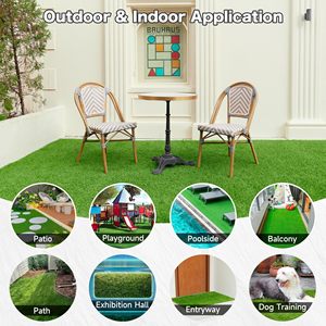 Bandeja de hierba para orinal para mascotas avanzada, segura, resistente y construida para simplificar el cuidado y entrenamiento diario de las mascotas - Product Image 6