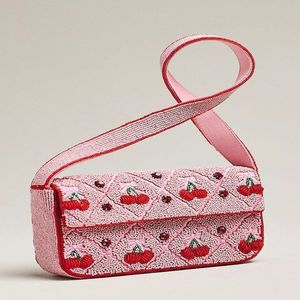 Bolso Bandolera Exclusivo con Bordado a Mano y Cuentas, Bolso de Hombro Moderno para Fiestas, Regalo de Lujo, Bolso Decorativo - Product Image 5