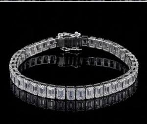Wholesale Supply Diamond <b>Bracelet</b> <b>for</b> <b>Women</b> Luxury Tennis <b>Bracelet</b> Sparkling Fine Jewelry <b>for</b> Wedding Engagement Bulk Supplier - Product Image 6