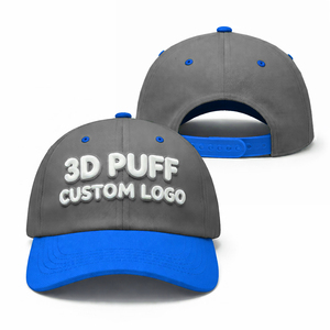 Gorras Personalizadas al por Mayor, Transpirables, Ligeras, de Secado Rápido, para Uso Diario, Gorras de Béisbol con Impresión 3D en Relieve - Product Image 4