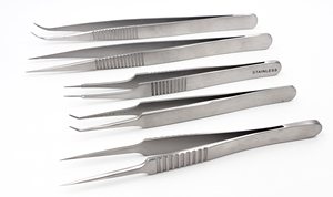 Surgical Stainless Steel Basic Micro Hand Surgery Instruments Set Micro <b>Needle</b> Holder Dissecting Scissors CE ISO Instruments - Product Image 6