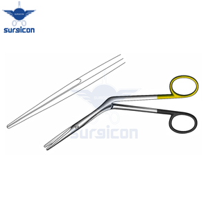 Tijeras Heymann de 18 cm / 7 Pulgadas, Estándar, Una Hoja Dentada, Super Cut TC, Tijeras Quirúrgicas de Precisión - Product Image 4