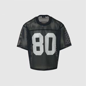 Lightweight Mesh American Football Jersey Customizable Team Logo Football Shirt Quick Dry Sportswear For Practice - Product Image 3