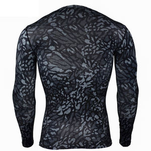Camiseta Deportiva de Manga Larga con Compresión y Camuflaje, Ligera, de Secado Rápido, Transpirable y Elástica para Artes Marciales y Gimnasio - Product Image 2
