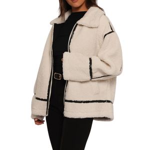 เสื้อแจ็คเก็ตเชอร์ปาแบบมีซิป ราคาถูก ตัดเย็บด้วยผ้าฟลีซ กันลม สำหรับผู้หญิง รับออกแบบโลโก้ตามสั่ง ขายส่ง - Product Image 4