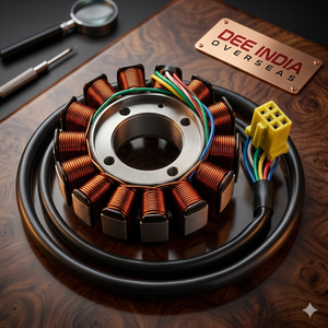 OEM Motorcycle Stator Assembly for <b>TVS</b> Fiero Magneto Coil Generator Charging Assembly Replacement Spare Part - Product Image 2