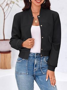 Chaqueta Bomber de Poliéster Tejido Blanco para Mujer, Personalizada, al por Mayor, Zeta Phi Beta, Larga, con Cierre de Cremallera, Estilo Crop - Product Image 2