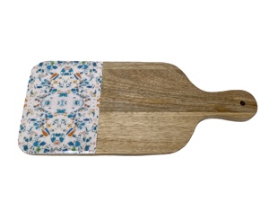 Personnalisé Rectangulaire Grand Multi-Fonctionnel Durable Lave-Vaisselle Bois de Mangue Planche à Découper Émail Impression Cuisine Meilleur - Product Image 1