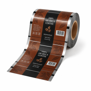 Rollo de Película para Envasado de Café, Material Laminado de Grado Alimenticio, Uso en Bebidas, Directo de Fábrica, OEM, Solución de Envasado Flexible - Product Image 4