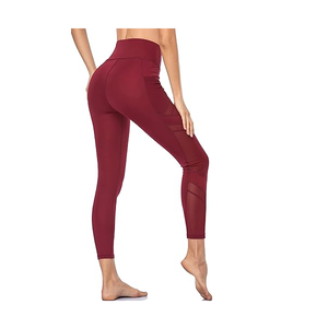 <b>Seamless</b> <b>Legging</b> Push up Mujer Tummy Control High Waisted Solid Color Yoga Pants Workout Yoga <b>Leggings</b> for Women With Pockets - Product Image 4