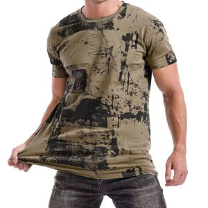 เสื้อยืดซับลิเมชั่นผู้ชายทันสมัย ผ้าฝ้าย 100% เป็นมิตรกับสิ่งแวดล้อม แห้งเร็ว ระบายอากาศได้ดี สีสันสดใส พิมพ์ลายเต็มตัว สวมใส่สบาย ออกแบบมาเพื่อ - Product Image 2