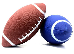 Ballons de rugby en coton pour entraînement et matchs, logo personnalisé, fournisseur OEM, ballons de rugby professionnels en coton de haute qualité, directement de l'usine. - Product Image 3