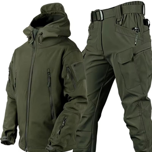 GRACE SIGN GS-HW Conjunto de Traje de Caza Impermeable, Cortavientos y Transpirable con Camuflaje, Estilo Invernal de Manga Larga para Exteriores, Unisex - Product Image 3