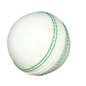 Marajdin Impex MD-BCE-004 Servicio OEM, Pelota de Cricket de Cuero Duro Blanco Personalizada, Relleno de Algodón, Cosida a Mano, Ambidiestra, para Adultos - Product Image 5