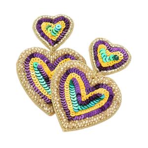 Nuevo bordado a mano hecho a mano divertido verano naranja rebanada cuentas gota pendientes naranja blanco Color moda Unisex India - Product Image 3