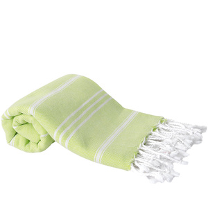 Serviette de cuisine en coton turc rayée Peskir, absorbante, séchage rapide, tissée, écologique, légère, jacquard, logo personnalisé - Product Image 2