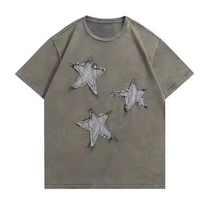 OEM Best Style <b>Men's</b> T-Shirts Custom Front Logo 100% Cotton Oversized Silk Screen Printed Eco-Friendly Quick Dry Soft T-Shirt - Product Image 2