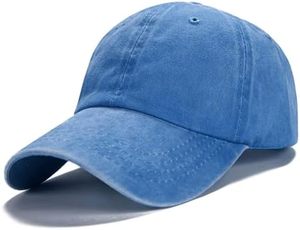 Custom Logo Blank <b>Vintage</b> <b>Light</b> Blue Washed Cotton Baseball Cap Unstructured <b>Outdoor</b> Sports Golf Strapback Dad Hat Bulk OEM - Product Image 5