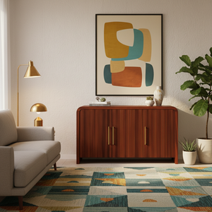 3 Doors Sideboard Coffee <b>Table</b> for Living Room Sectional Recliner Sofa Living Room Furniture Wholesale Factory Direct OEM ODM - Product Image 5