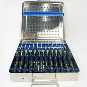 Juego de Curetas Cervicales Karlin para Microdiscectomía Codman |   Bandeja de 14 piezas |   SURGINEXA SR-OP-0700 |   Certificado CE |   Instrumentos - Product Image 2