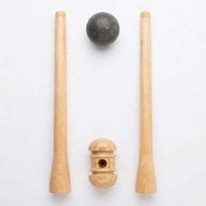 Raquette de pickleball légère en bois, absorbant les chocs, avec bande de protection des bords, résistante à la transpiration, pour sports de plein air - Product Image 5