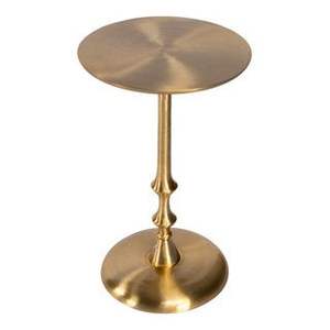 Mesa auxiliar compacta de metal con cajón de almacenamiento para la organización del dormitorio - Product Image 2