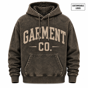 Sudaderas con Capucha para Hombre, Personalizadas, 2026, Calidad Premium, Efecto Desgastado por el Sol, 100% Algodón, Felpa, Lavado Ácido, Estilo Waffle, Térmicas - Product Image 6