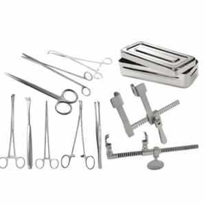 Ensemble de 24 instruments chirurgicaux pour thoracotomie, pour interventions thoraciques et opérations thoraciques, par Dentavex - Product Image 6