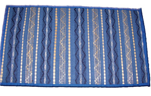 แผ่นรองจานสี่เหลี่ยมผืนผ้าลายไม้ไผ่พิมพ์ลายสไตล์เรโทร ดีไซน์แรงบันดาลใจจากวัดทอง ใช้ซ้ำได้ - Product Image 3