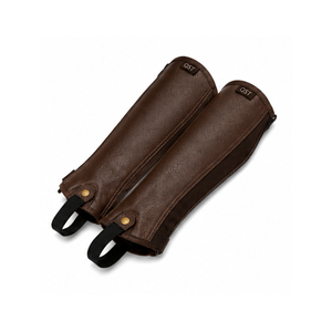 Polainas de Cuero Premium para Montar a Caballo, Protección Ecuestre para Piernas, Equipo de Entrenamiento para Hombres y Mujeres - Product Image 6