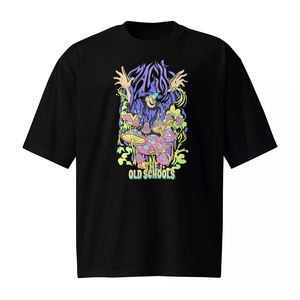 Camisetas de Jersey para Hombre, Ecológicas, de Secado Rápido, Transpirables, de Poliéster/Algodón, Manga Corta, Corte Holgado, Cuello Redondo, Estampado Serigrafiado - Product Image 1