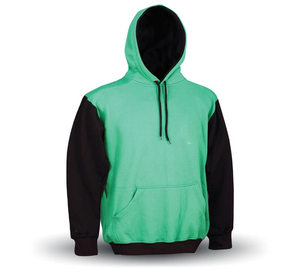 Unisex Gray Hooded Zipper <b>Sweatshirt</b> Regular Fit Casual Fleece Knitted Autumn Wear - Product Image 3