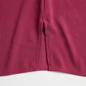 Nouvelle robe longue en mousseline de soie Kaftan Abaya musulmane, ensemble deux pièces, taille plus, polyester, tailles personnalisables, vêtements modestes - Product Image 6