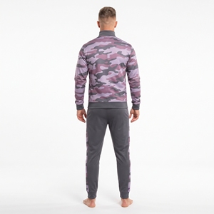 Ensemble de survêtement personnalisé pour hommes, imprimé par sublimation, veste et pantalon de sport, vente en gros, tenue de fitness athlétique pour la gym - Product Image 2