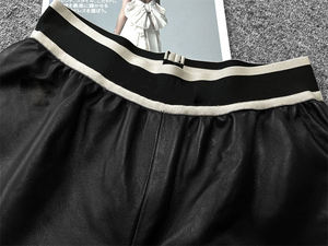 Pantalones Cortos Casuales de Nylon y Spandex para Mujer, Diseño de Marca de Moda, Cintura Media, Transpirables, con Bolsillo con Letras - Product Image 5