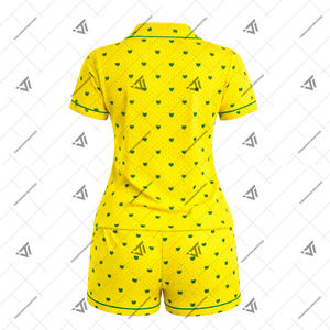 Ropa Personalizada de la Hermandad Griega Chi Eta Phi, Camiseta de Dormir Sublimada de 2 Piezas con Pantalones Cortos |   Artículos Griegos - Product Image 2