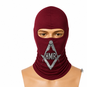 Balaclava de Fraternité et Sororité, Couvre-Visage d'Extérieur, Tenue Maçonnique, Régalia et Vêtements Traditionnels Grecs - Product Image 5