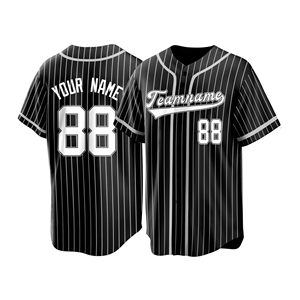 Custom Sports Apparel Mens Baseball Jersey Premium Knit Solid Color Custom Size Anti Pilling Reflective <b>Vinyl</b> - Product Image 1